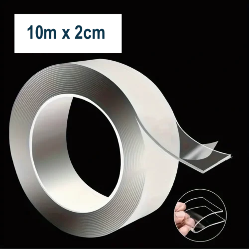 Doppelseitiges Nano Klebeband 10m 1
