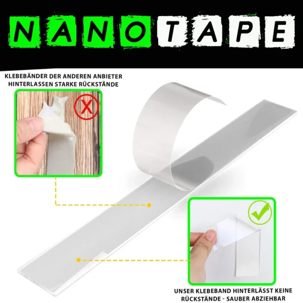 Doppelseitiges Nano Klebeband Bild 3
