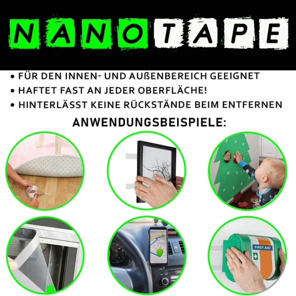 Doppelseitiges Nano Klebeband Bild 4